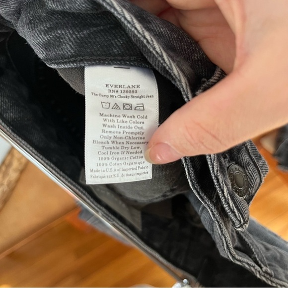 Everlane The Curvy 90s Cheeky Straight Jeans | size 28 ankle - Picture 9 of 9
